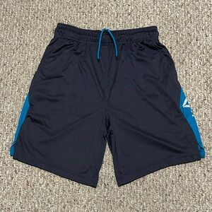 Men's Reebok, Blue and Gray Activewear Shorts